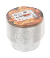 Bandejas aluminio con tapa para pollo  Nobal redonda 1,9 litros -Pack 50 uds
