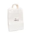Bolsas de papel con Asa Rizada 32x12x41 blanca - 20 unidades