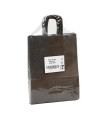 Bolsas de papel con asa rizada 24x11x32 Negra- Paquete 20 uds.