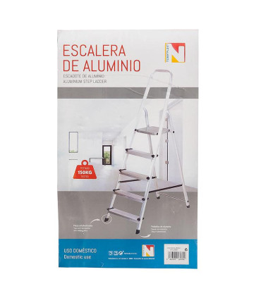 Escalera de Aluminio de 4 peldaños