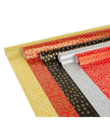 Rollo papel de regalo 70x500 cm Circles - Caja 20 rollos