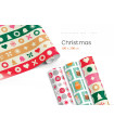 Rollo papel de regalo 100x300 cm Christmas - Caja 25 rollos