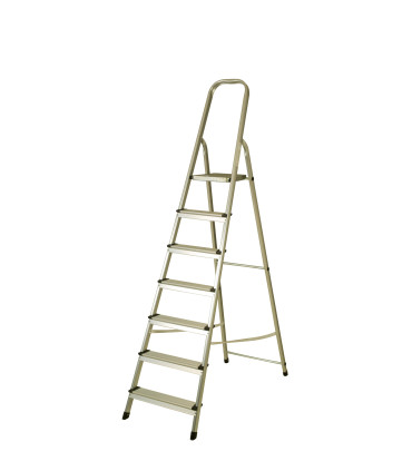 Escalera de aluminio de 7 peldaños