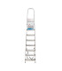 Escalera de aluminio de 8 peldaños