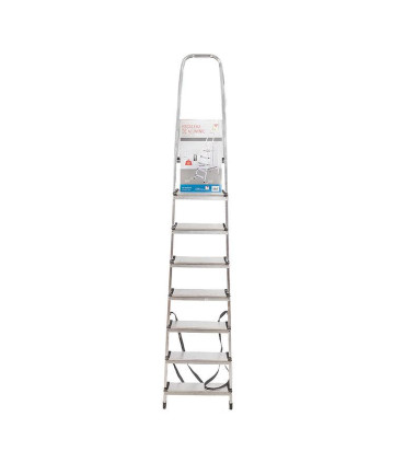 Escalera de aluminio de 8 peldaños