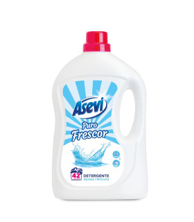 Detergente Asevi Puro Frescor 42 dosis- UV: Caja 5 uds