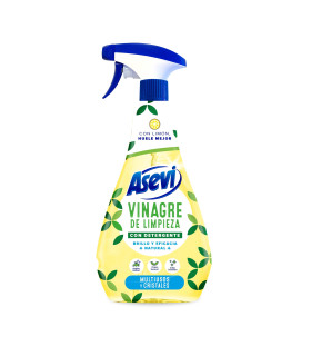 Limpiador Multiusos Vinagre Asevi 750 ml -Caja 12 uds