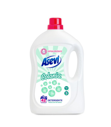 Detergente Asevi Colonia 42 dosis - Caja 5 uds