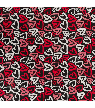 Rollo papel de regalo 70x200 cm Romantic Caja 50 rollos