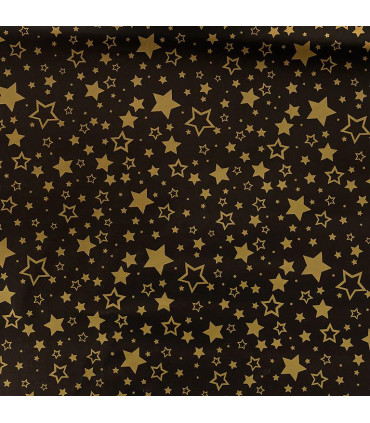 Rollo papel de regalo 70x200 cm Stars -  Caja 50 rollos