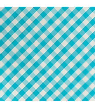 Rollo papel de regalo 70x200 cm Vichy - Caja 50 rollos