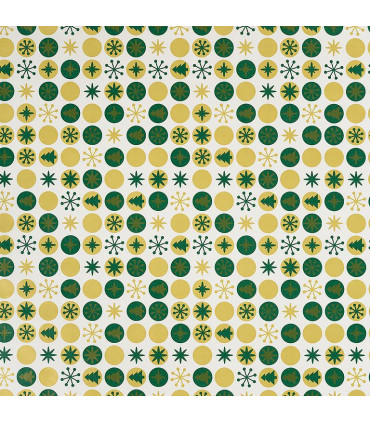 Rollo papel de regalo 70x200 cm Navidad 2-  Caja 50 rollos