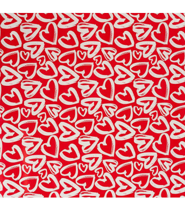 Rollo papel de regalo 70x200 cm Romantic Caja 50 rollos