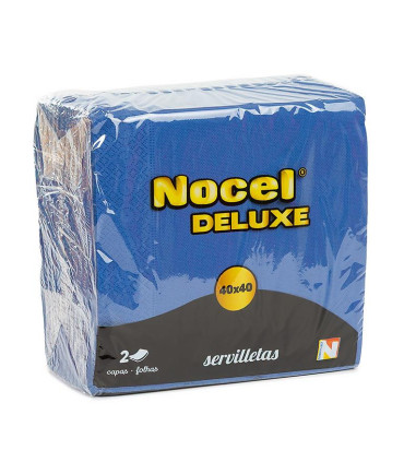 Servilleta 40x40 2 Capas Azul oscuro"Nocel DELUXE" 50 uds.- Caja 24 paquetes
