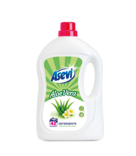 Detergente Asevi Aloe Vera 42D - Caja 5 uds