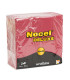 Servilleta 40x40 2 Capas Burdeos "Nocel DELUXE" - Caja 24 paq de 50 uds