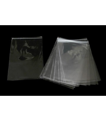 Bolsas de Polipropileno con Adhesivo 200x300 mm. Paquete de 100 uds.