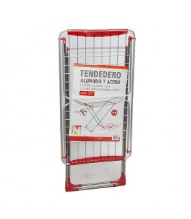 Tendedero de suelo plegable con alas 18 mt.Pack de 6 tendederos