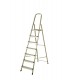 Escalera de aluminio de 7 peldaños