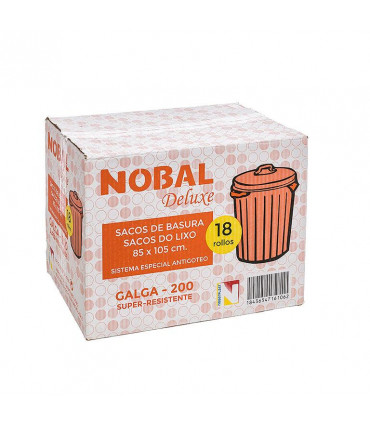 Bolsas de Basura Comunidad "Nobal Deluxe" 85x105 cm- Caja de 18 Rollos