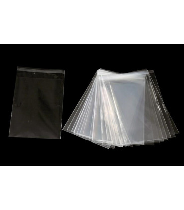 Bolsas de Polipropileno con Adhesivo 120x180 mm. Pack de 100 uds.